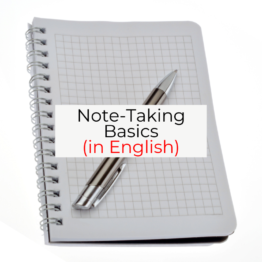 Note-taking Basics